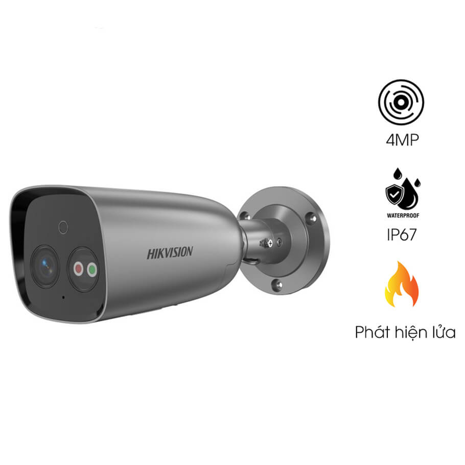 Camera IP báo cháy 4MP HIKFIRE SH342
